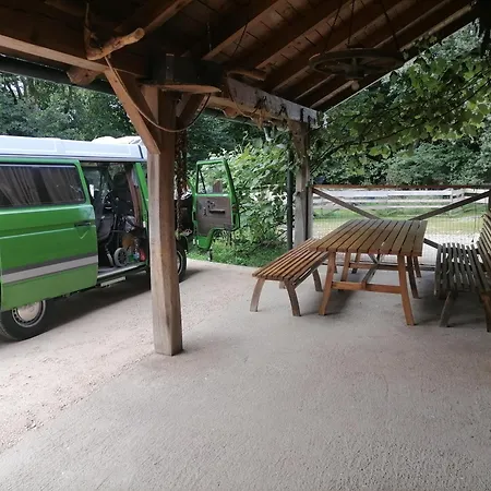 Small Organic Hemp Farm Campsite